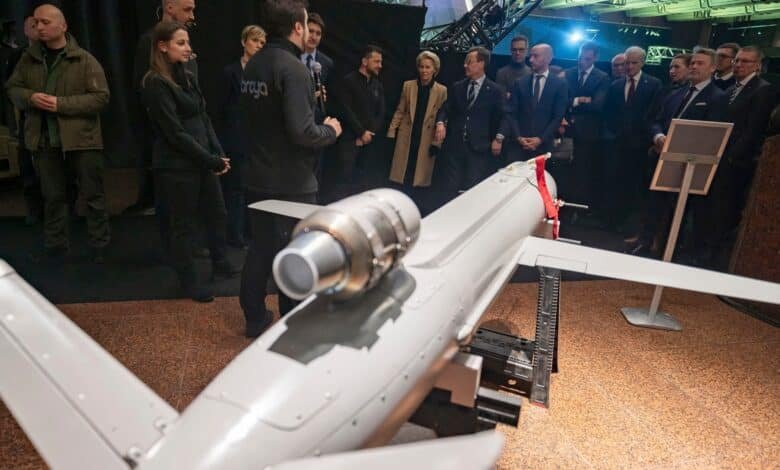 Russia reports a huge Ukrainian drone attack against the strategic port and the logistics center