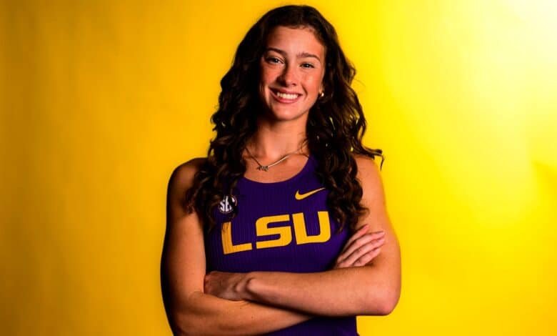 The LSU female track athlete dies in a car accident