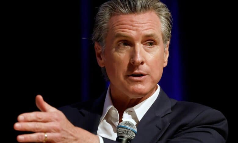 California Governor Gavin Newsom breaks with the party on transgender athletes in female sports, triggering