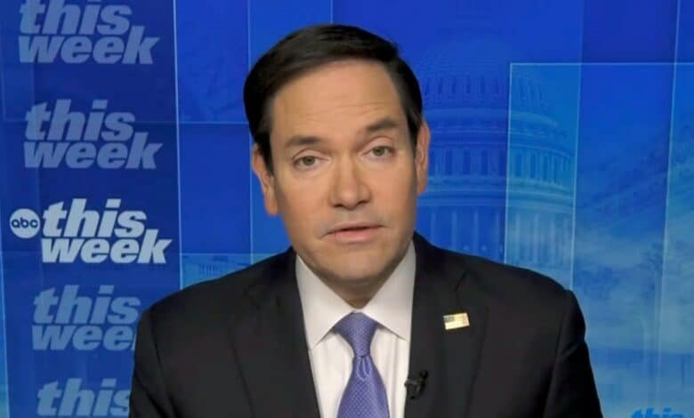 Rubio hopes to "reset": you cannot end a war unless the two sides come to the table "