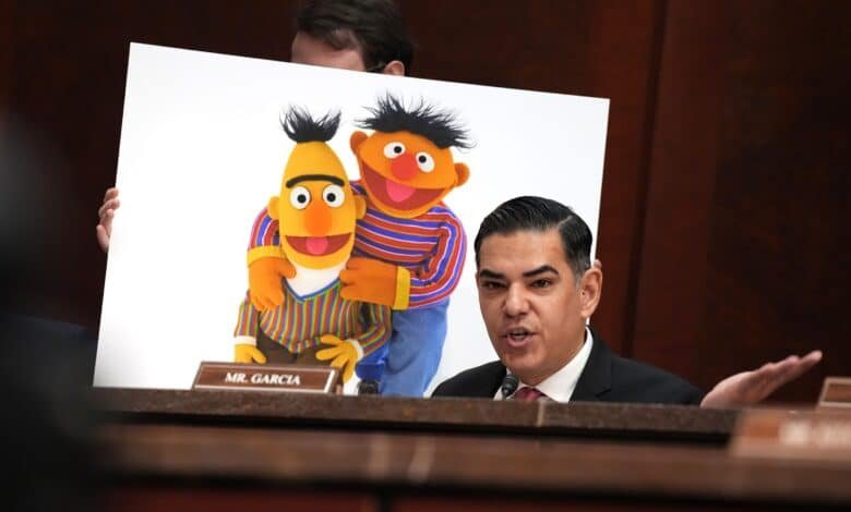 Photo: CEOs of public media testify to the Chamber Committee on government reform
