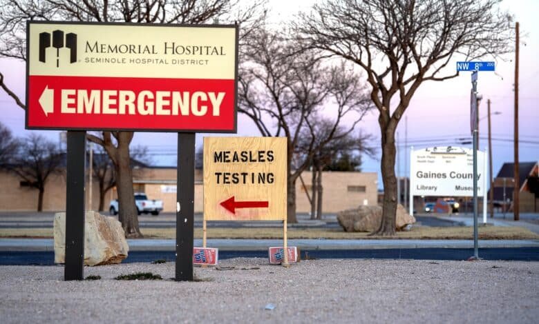 The Texas measles epidemic reached 327 cases with 18 confirmed infections in the last 5 days: those responsible