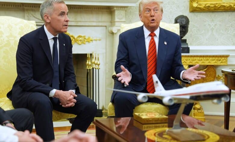 Carney says Canada `` Not to sell 'after Trump pushed the 51st condition in the Oval Office meeting