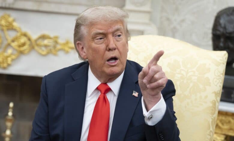 Trump doubles on complaints, without proof, that Biden Helfers illegally used autopen